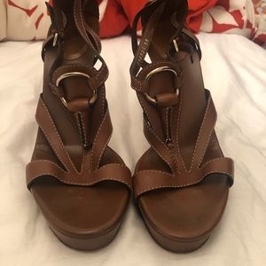 Gucci high heeled sandals
